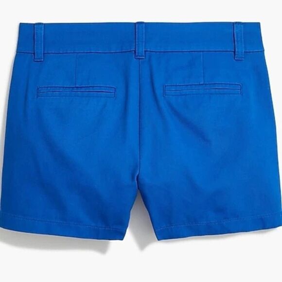 J Crew Women's 5" Chino Short Plus Size 16 Classic‎ 100% Cotton Beach Blue $59 - Picture 2 of 3